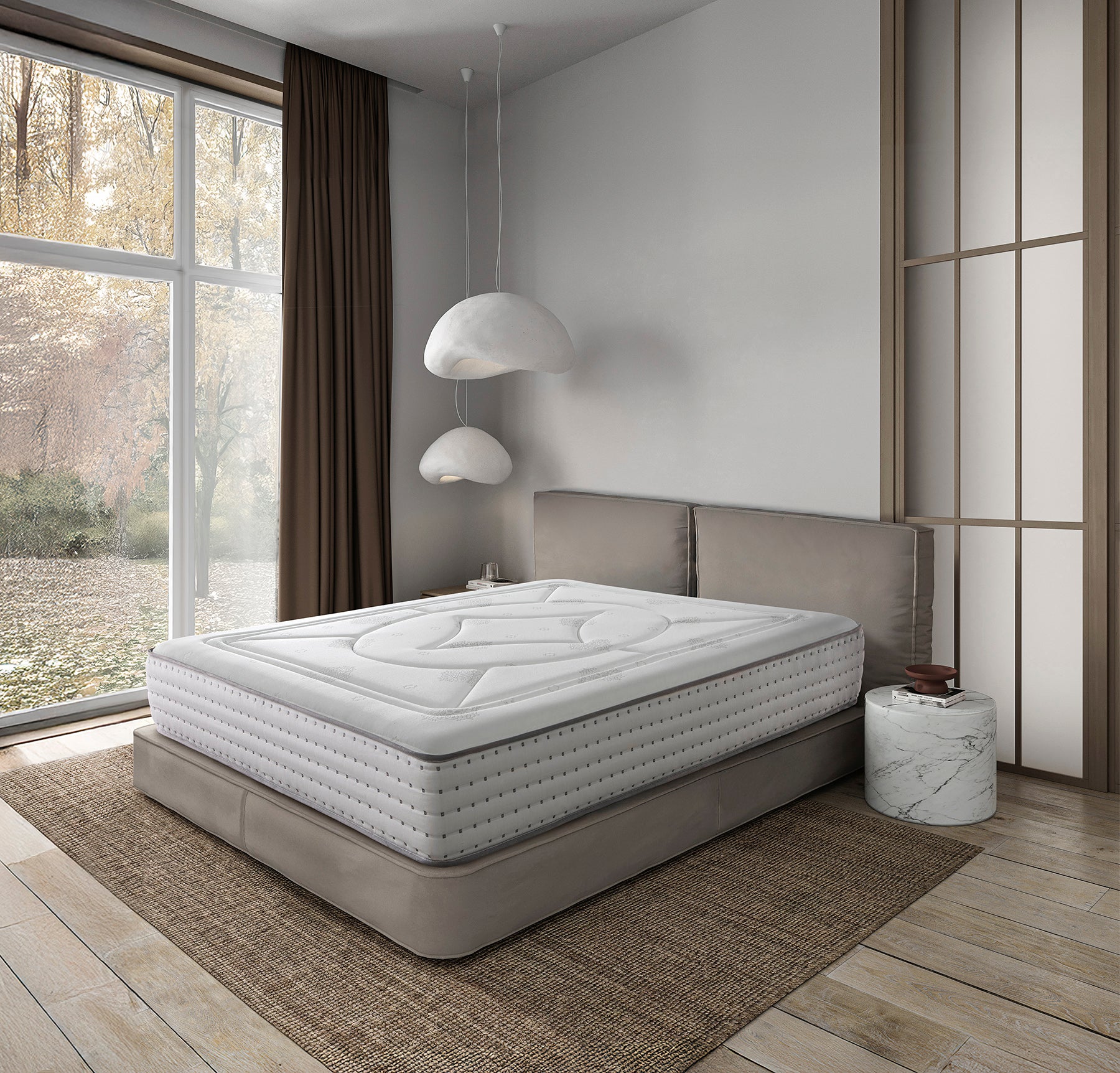 Colchón PERLA muelles ensacados 30cm Doble cara