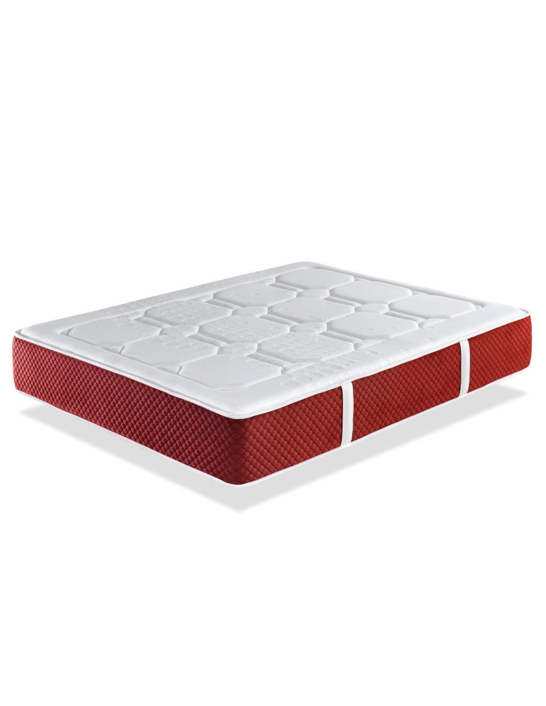 Colchón ROJO muelles ensacados 30cm Doble cara